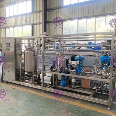 3T/H UHT প্লেট টাইপ স্টেরিলাইজার মেশিন সহজ অপারেশন
