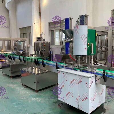 2000BPH স্বয়ংক্রিয় 2L বিশুদ্ধ জল বোতল মেশিন, বোতল রিন্সার ফিলার ক্যাপার