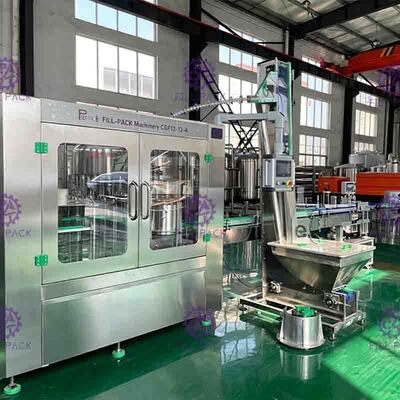 এসজিএস 0.3L 4000BPH স্বয়ংক্রিয় খনিজ জলের বোতলজাতকরণ মেশিন