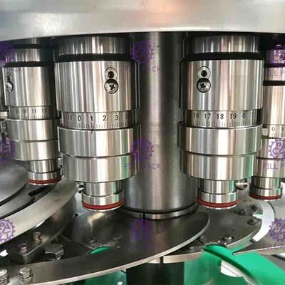 6000BPH 2000ml স্বয়ংক্রিয় 3 1 খাঁটি ওয়াটার ফিলিং মেশিনে