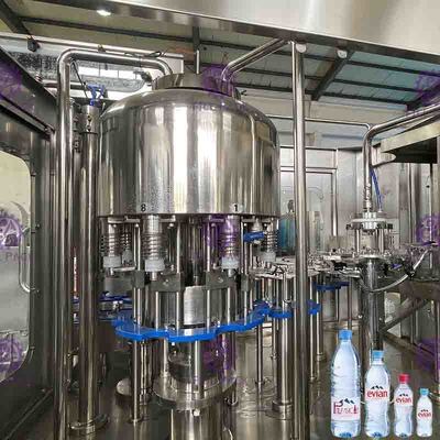 স্বয়ংক্রিয় PET ছোট বোতল জল ভর্তি সরঞ্জাম 3 ইন 1 / Monoblock Aspetic 2000ml
