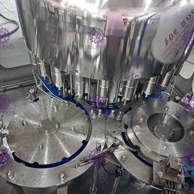 স্বয়ংক্রিয় পানীয় জল bottling মেশিন, উচ্চ গতির ভর্তি মেশিন