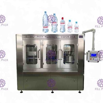 স্বয়ংক্রিয় পানীয় জল bottling মেশিন, উচ্চ গতির ভর্তি মেশিন