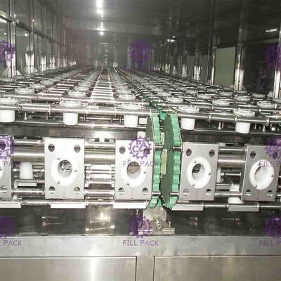 স্বয়ংক্রিয় 1200BPH 5 গ্যালন জল ভর্তি মেশিন / স্টেইনলেস স্টীল সঙ্গে লাইন