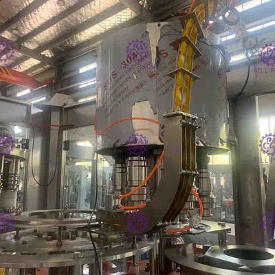 উচ্চ ক্যাপাসিটি হট ভর্তি মেশিন ঘনীভূত রস বাণিজ্যিক বোতলজাতকরণ যন্ত্রপাতি