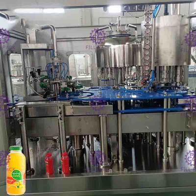 কেন্দ্রীকরণ পানীয় বোতল সরঞ্জাম সিস্টেম 8000BPH