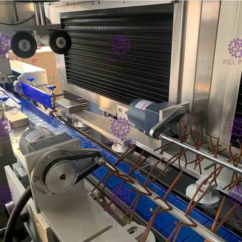 দুই / ডাবল হেড পিভিসি পিইটি / প্লাস্টিকের বোতল স্লিভ সঙ্কুচিত লেবেলিং / লেবেলার মেশিন / সরঞ্জাম / উদ্ভিদ / সিস্টেম