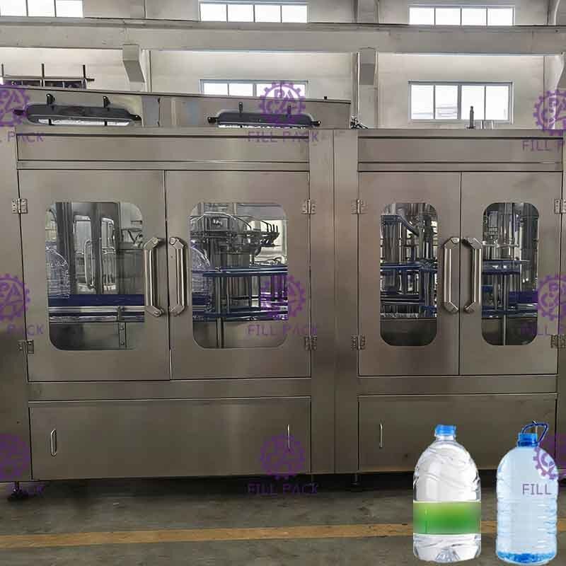 3L / 5L / 10L খনিজ জল প্লাস্টিকের বোতল 2 1 রিংসিং ভর্তি ক্যাপিং সরঞ্জাম / প্ল্যান্ট / মেশিন / সিস্টেম / লাইন
