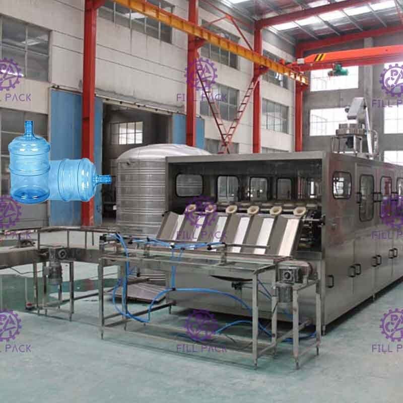 স্বয়ংক্রিয় 900 BPH 5 গাঁজন জল Nanfang পাম্প সঙ্গে মেশিন ভর্তি 6 লাইন টাইপ